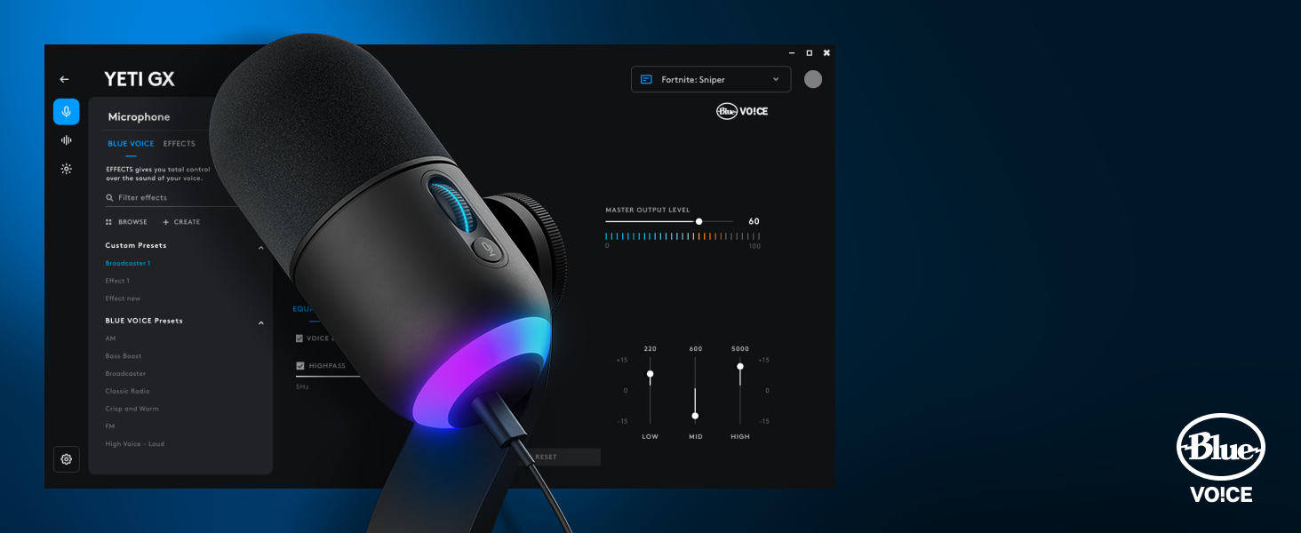 yeti gx wired lightsync rgb gaming microphone