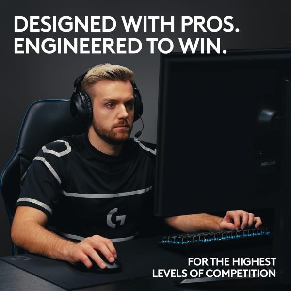 Logitech G PRO X TKL LIGHTSPEED Wireless Gaming Keyboard, Ultra-Portable Tenkeyless Design, LIGHTSYNC RGB, PBT keycaps, Tactile Switches (GX Brown) - White - Image 14
