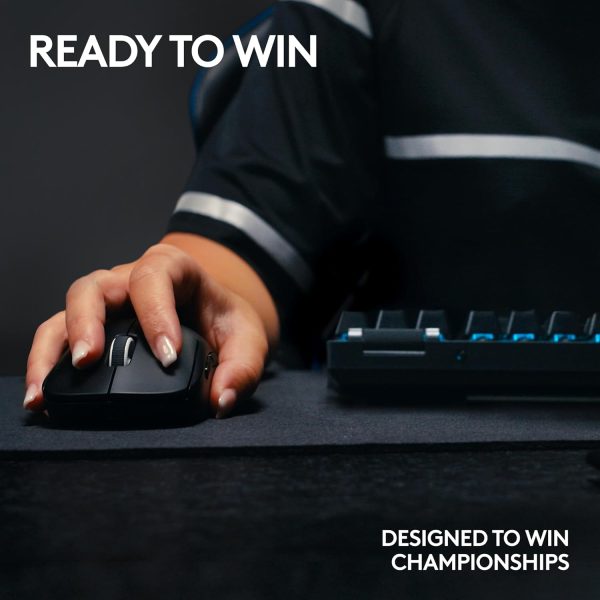 Logitech G PRO X TKL LIGHTSPEED Wireless Gaming Keyboard, Ultra-Portable Tenkeyless Design, LIGHTSYNC RGB, PBT keycaps, Tactile Switches (GX Brown) - White - Image 24