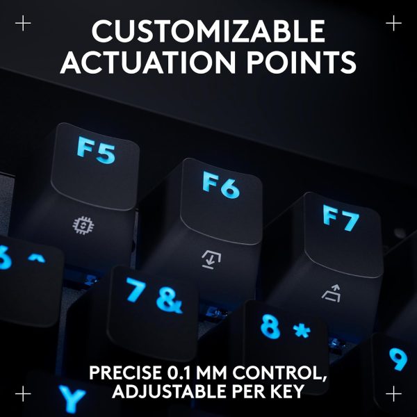Logitech G PRO X TKL LIGHTSPEED Wireless Gaming Keyboard, Ultra-Portable Tenkeyless Design, LIGHTSYNC RGB, PBT keycaps, Tactile Switches (GX Brown) - White - Image 47