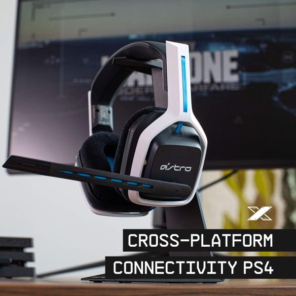 Logitech G Astro A30 Lightspeed Wireless Gaming Headset, Bluetooth, Dolby Atmos/3D Audio Compatible, Detachable Boom, 27h Battery, for Xbox, PS5, PS4, Nintendo Switch, PC, Android Blue - Image 4
