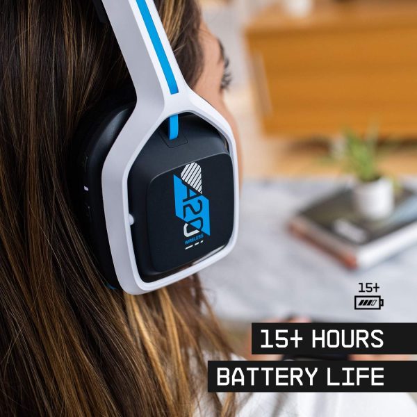Logitech G Astro A30 Lightspeed Wireless Gaming Headset, Bluetooth, Dolby Atmos/3D Audio Compatible, Detachable Boom, 27h Battery, for Xbox, PS5, PS4, Nintendo Switch, PC, Android Blue - Image 5