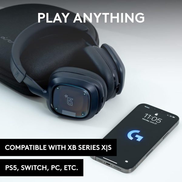 Logitech G Astro A30 Lightspeed Wireless Gaming Headset, Bluetooth, Dolby Atmos/3D Audio Compatible, Detachable Boom, 27h Battery, for Xbox, PS5, PS4, Nintendo Switch, PC, Android Blue - Image 56