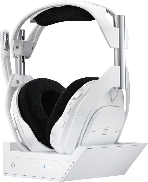 Logitech G Astro A50 X Omni-Platform Wireless Gaming Headset + Base Station for PS5, Xbox, PC: PLAYSYNC Video & Audio Switcher, HDMI 2.1 4K 120Hz VRR, &lt24 bit/48 kHz, 24hr Battery, 2.4GHz &amp BT - Black - Image 23