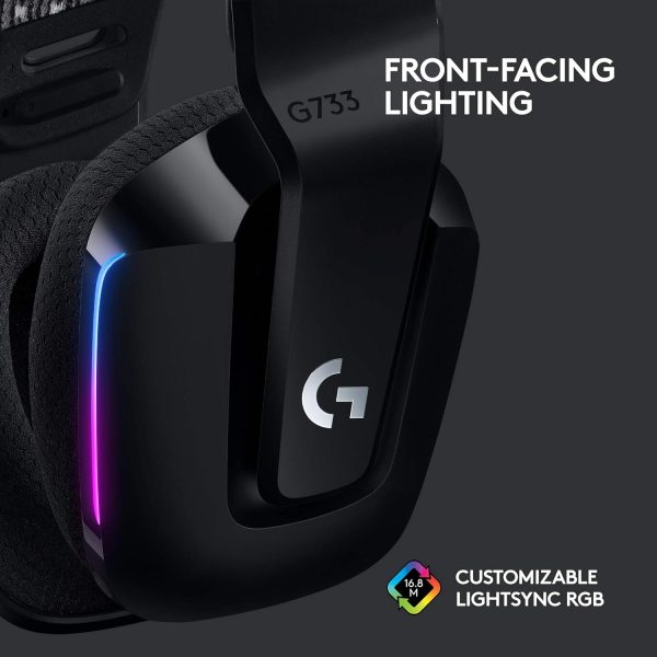 Logitech G502 X Plus Wireless Gaming Mouse - LIGHTSPEED Optical, LIGHTFORCE Switches, LIGHTSYNC RGB, HERO 25K Sensor for PC/Mac - Black - Image 13