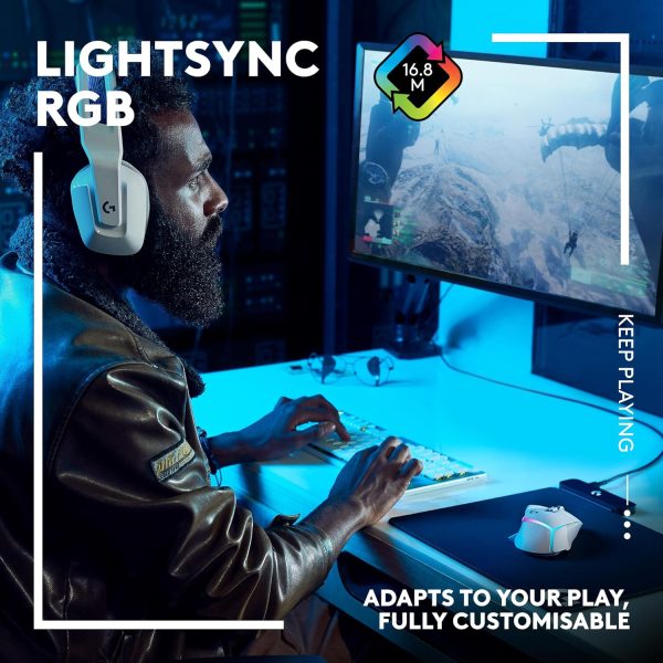 Logitech G502 X Plus Wireless Gaming Mouse - LIGHTSPEED Optical, LIGHTFORCE Switches, LIGHTSYNC RGB, HERO 25K Sensor for PC/Mac - Black - Image 18