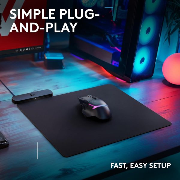 Logitech G502 X Plus Wireless Gaming Mouse - LIGHTSPEED Optical, LIGHTFORCE Switches, LIGHTSYNC RGB, HERO 25K Sensor for PC/Mac - Black - Image 43