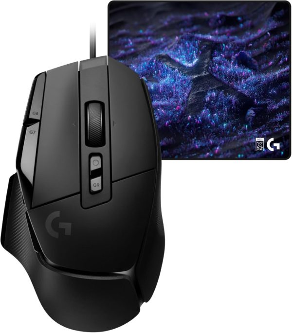 Logitech G502 X Plus Wireless Gaming Mouse - LIGHTSPEED Optical, LIGHTFORCE Switches, LIGHTSYNC RGB, HERO 25K Sensor for PC/Mac - Black - Image 45
