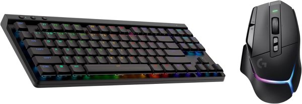 Logitech G502 X Plus Wireless Gaming Mouse - LIGHTSPEED Optical, LIGHTFORCE Switches, LIGHTSYNC RGB, HERO 25K Sensor for PC/Mac - Black - Image 84