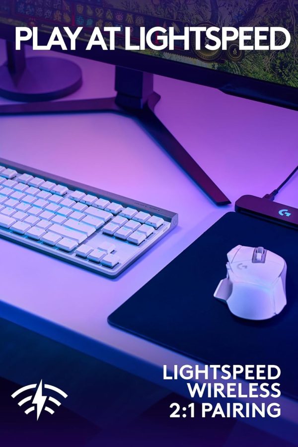 Logitech G502 X Plus Wireless Gaming Mouse - LIGHTSPEED Optical, LIGHTFORCE Switches, LIGHTSYNC RGB, HERO 25K Sensor for PC/Mac - Black - Image 121