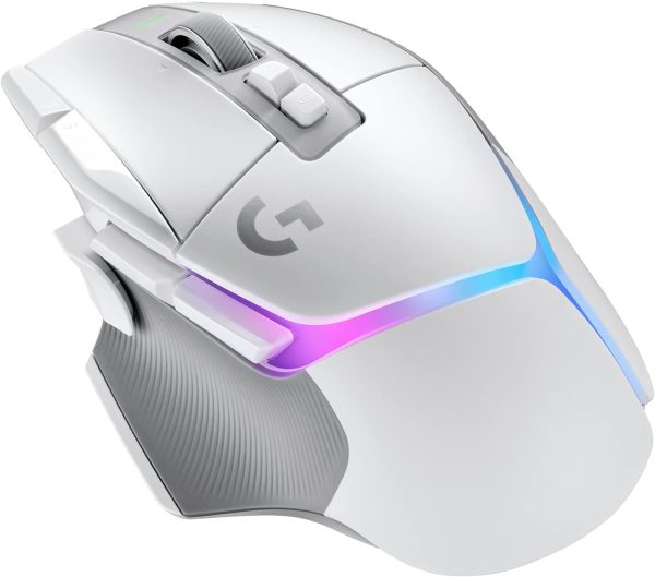 Logitech G502 X Plus Wireless Gaming Mouse - LIGHTSPEED Optical, LIGHTFORCE Switches, LIGHTSYNC RGB, HERO 25K Sensor for PC/Mac - Black - Image 127
