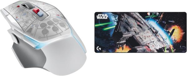 Logitech G502 X Plus Wireless Gaming Mouse - LIGHTSPEED Optical, LIGHTFORCE Switches, LIGHTSYNC RGB, HERO 25K Sensor for PC/Mac - Black - Image 136