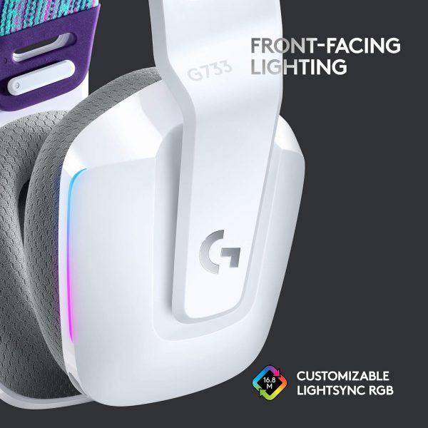 Logitech G502 X Plus Wireless Gaming Mouse - LIGHTSPEED Optical, LIGHTFORCE Switches, LIGHTSYNC RGB, HERO 25K Sensor for PC/Mac - Black - Image 149