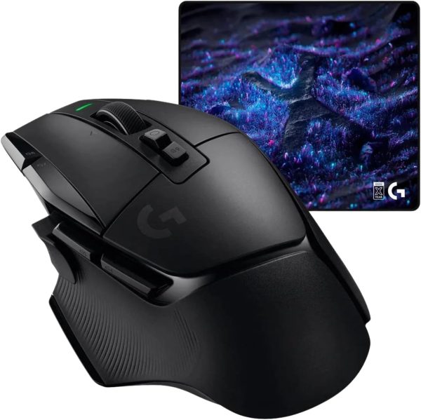 Logitech G502 X Plus Wireless Gaming Mouse - LIGHTSPEED Optical, LIGHTFORCE Switches, LIGHTSYNC RGB, HERO 25K Sensor for PC/Mac - Black - Image 150